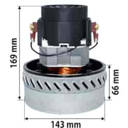 Saugturbine 1200 W 2-stufig