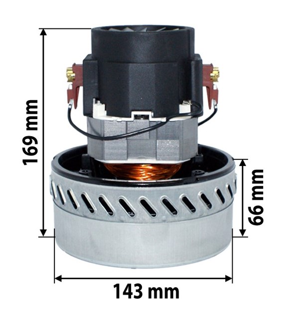 Saugturbine 1200 W 2-stufig