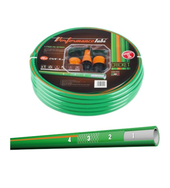 Gartenschlauch CRICKET 5/8  - 15 mm (20 m) - Satz