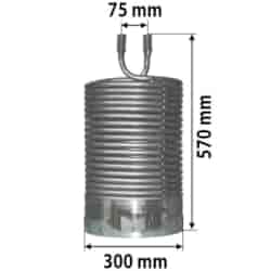 Heizschlange für Hochdruckreiniger  Kr  750/1165