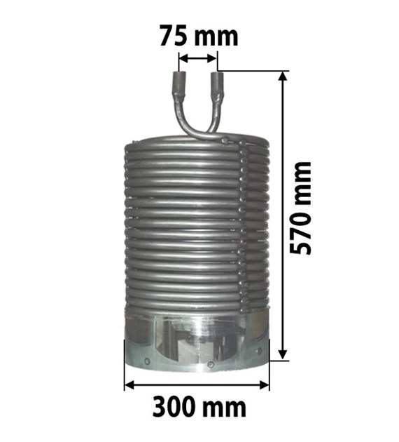 Heizschlange für Hochdruckreiniger  Kr  750/1165