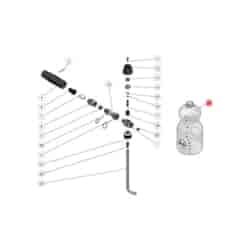 Behälter für Schaumlanze LS3 - 1 L - Pos.24