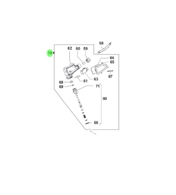 Total Stop Schalter Comet 230V