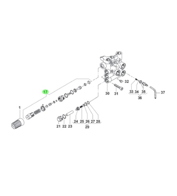 By-Pass Ventil Comet 180 bar