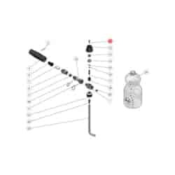 Schraube für Schaumlanze LS3 - Pos.11