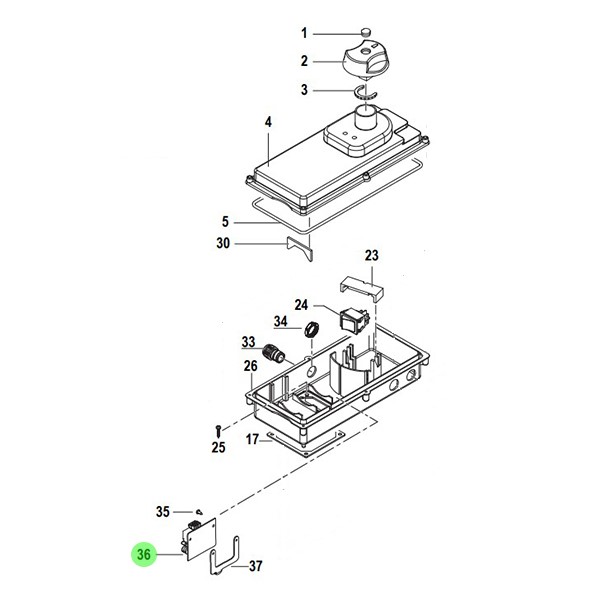 Steuerplatine Comet K