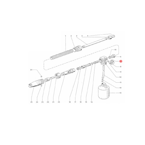 Düse für Schaumlanze Interpump 1.60 - Pos.7