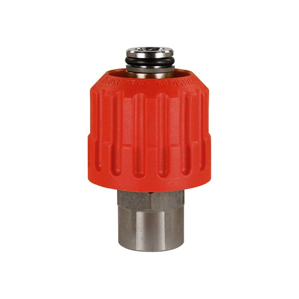 Handverschraubung M24 IG - 1/4  IG - 500 bar