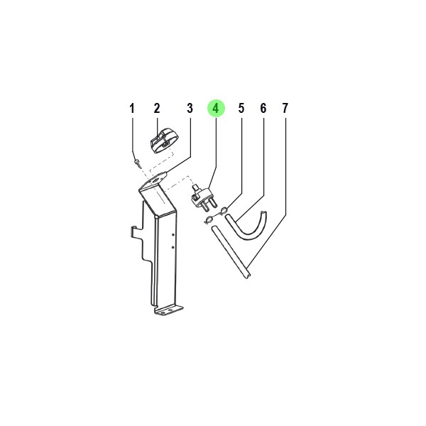Chemikalienkappe mit Vorschrift Comet KF