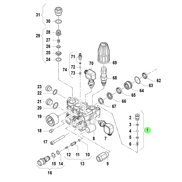 Easy Start Satz Comet