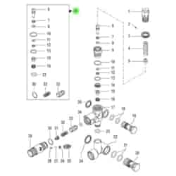 Reparatursatz für Umlaufventil Comet VRF2