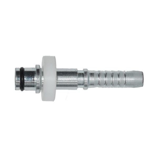 Pressnippel 11 mm mit PVC Halterscheibe NW 6