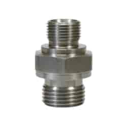 Nippel 3/8  AG - 1/4  AG - Edelstahl