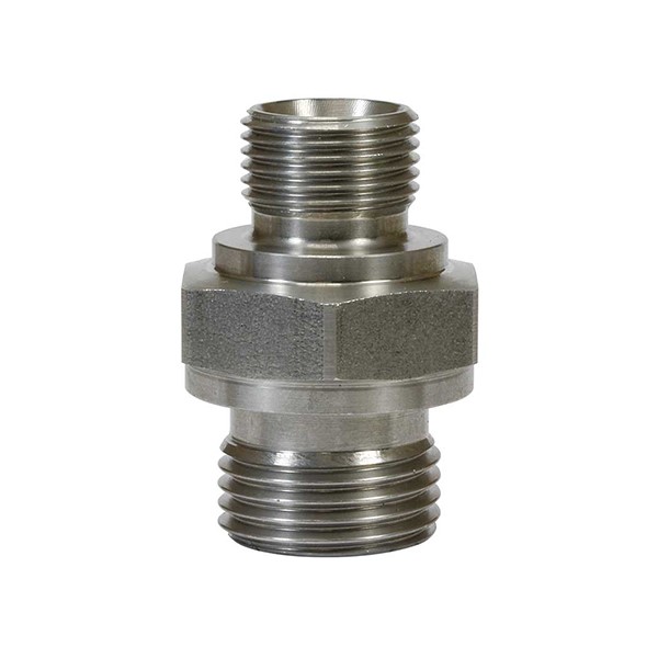 Nippel 3/8  AG - 1/4  AG - Edelstahl