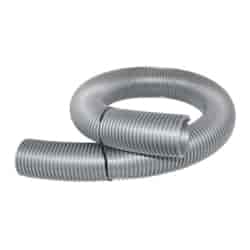Elastischer PVC Saugerschlauch NW 38 - Silber