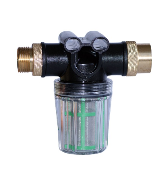 Wasserfilter mit Nippel 3/4” F - 3/4” M 100 mesh