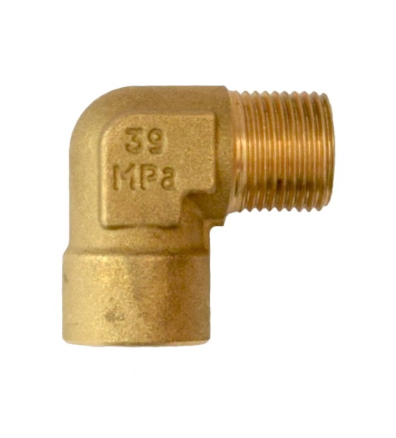 Winkel 1/4  AG - 3/8  IG