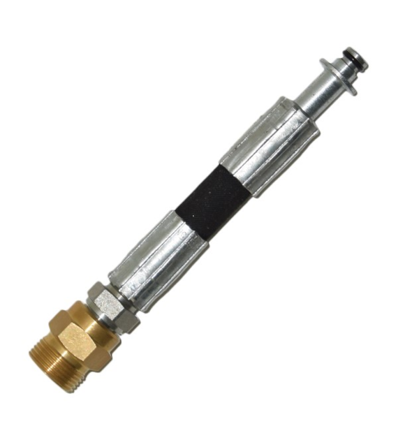 Stecknippel  K  10 mm - M22 AG - 170 mm