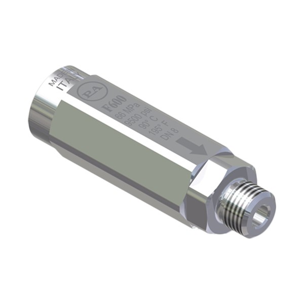 Hochdruckfilter für Rotordüse 600 bar