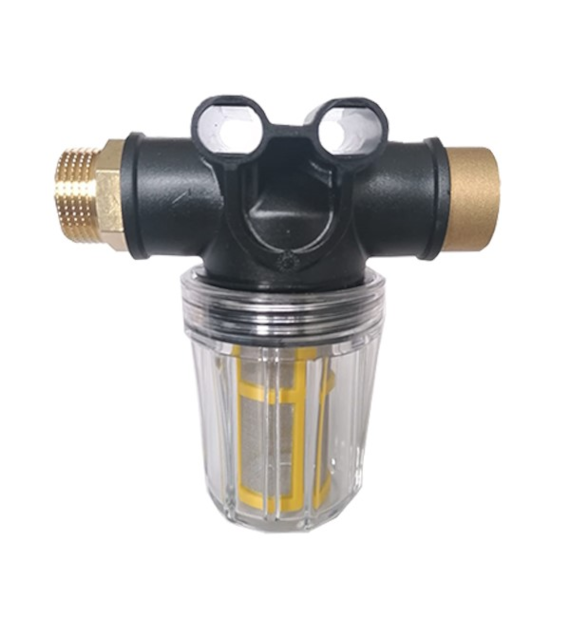 Wasserfilter mit Nippel 3/4  IG - 3/4  AG 80 mesh