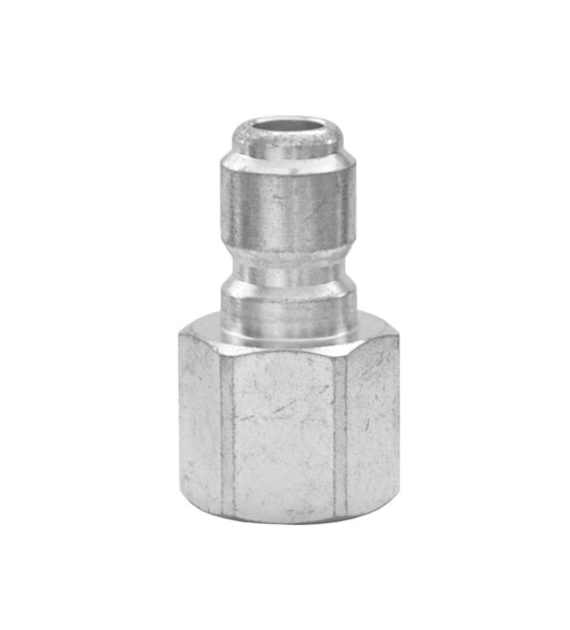 Stecknippel 15 mm verznikt Stahl 3/8  IG