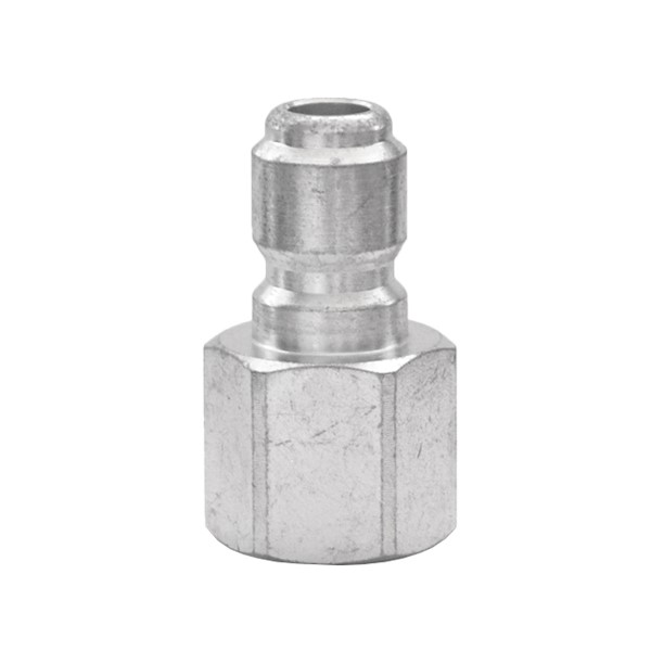 Stecknippel 15 mm verznikt Stahl 3/8  IG