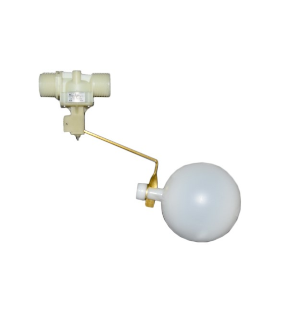 Schwimmerventil mit Ball horizontal