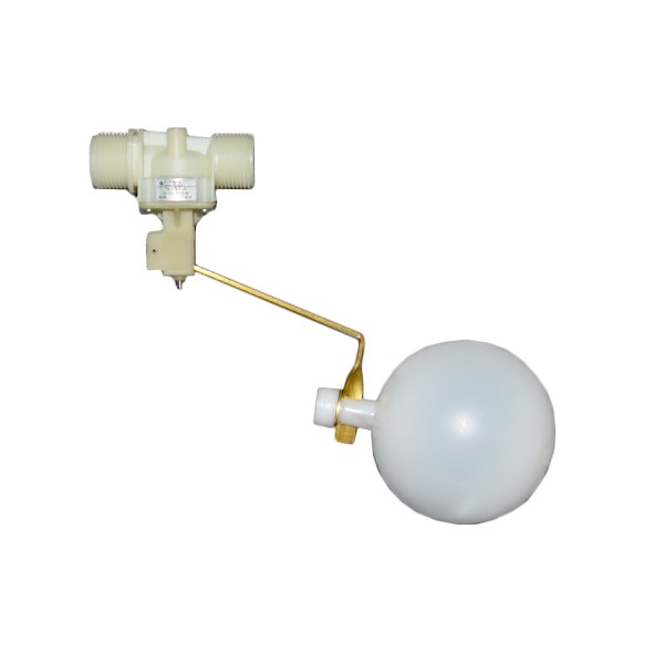 Schwimmerventil mit Ball horizontal