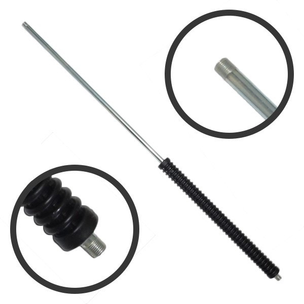 Lanze gerade umspr. 500 - Edelstahl