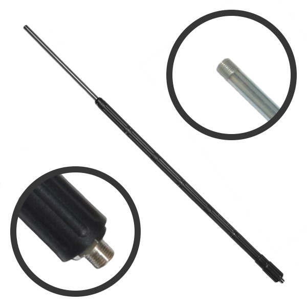 Lanze für Waschbürsten 1/4  AG - 1/4  AG - 700 mm
