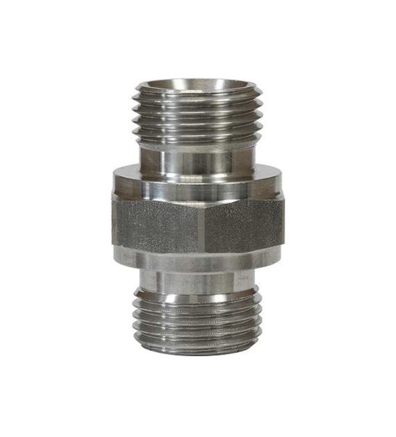 Nippel 3/8  AG - 3/8  AG - Edelstahl