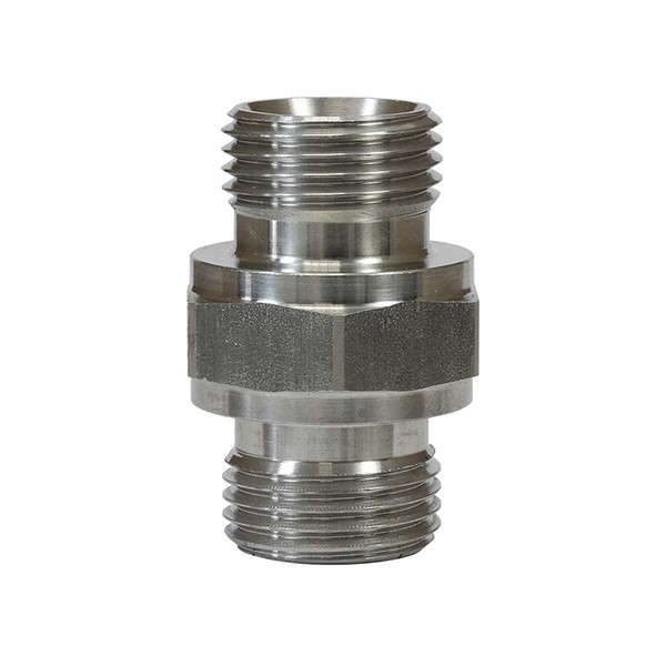 Nippel 3/8  AG - 3/8  AG - Edelstahl