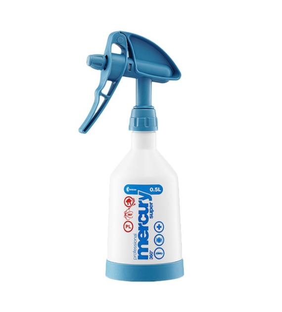 Sprühgerät Merkury Super 360 Pro + 0,5L BLAU
