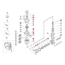 Reparatursatz für Tankreiniger A80R - KIT1