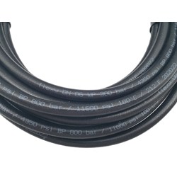 TP HSchlauch-Meterware NW6 300 bar Schwarz FLEXY