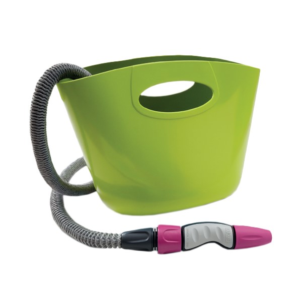 Gartenschlauch AQUAPOP 15 - Set - Grün