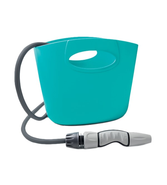 Gartenschlauch AQUAPOKET 10 m - Set - Blau