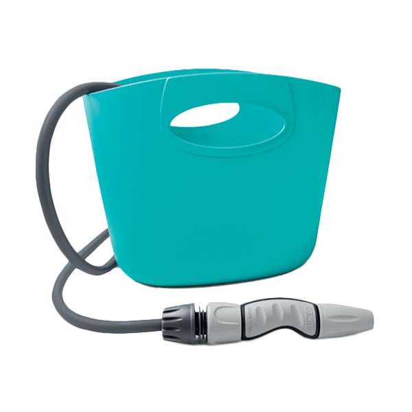 Gartenschlauch AQUAPOKET 10 m - Set - Blau