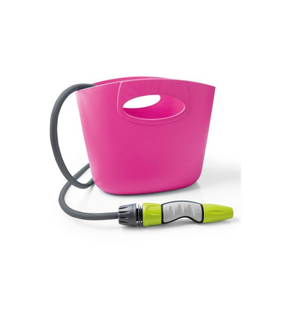 Gartenschlauch AQUAPOKET 10 m - Set - Rosa