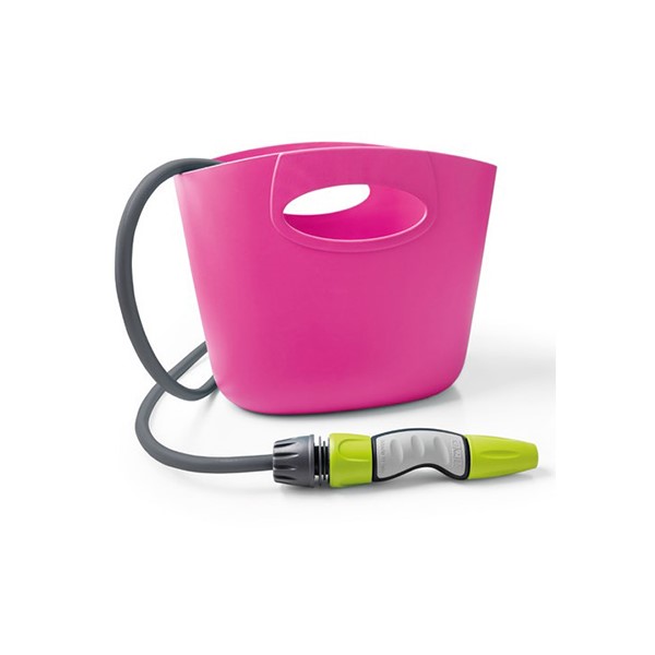 Gartenschlauch AQUAPOKET 10 m - Set - Rosa