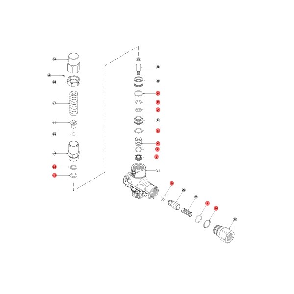 Reparatursatz für VHP51, VHP60