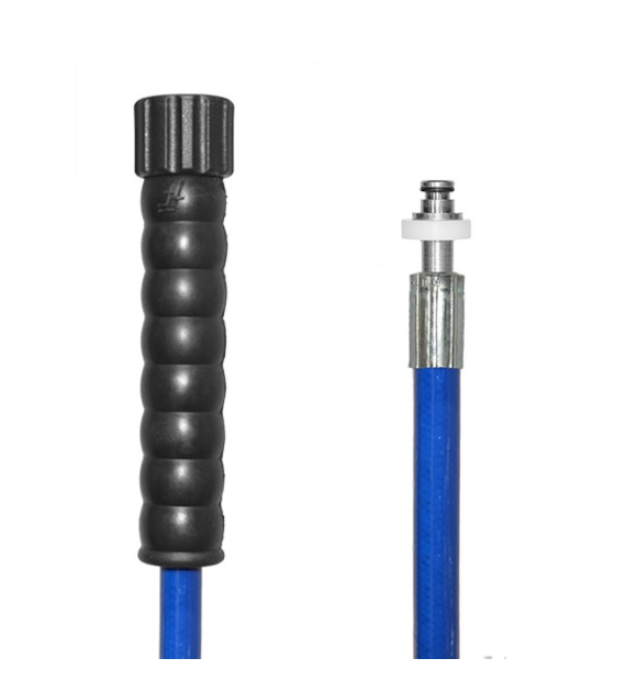 HDSchl Blau Glatt 8/2/400 20m M22IG2k-11Pressn.PVC